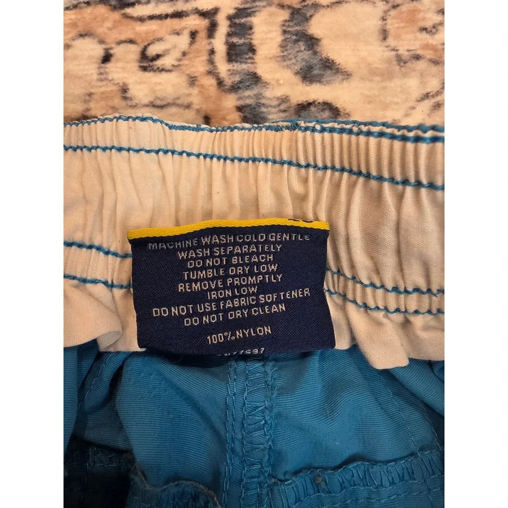 AFTCO Men's Size 28 The Original Fishing Shorts in Light‎ Blue Pockets Boating